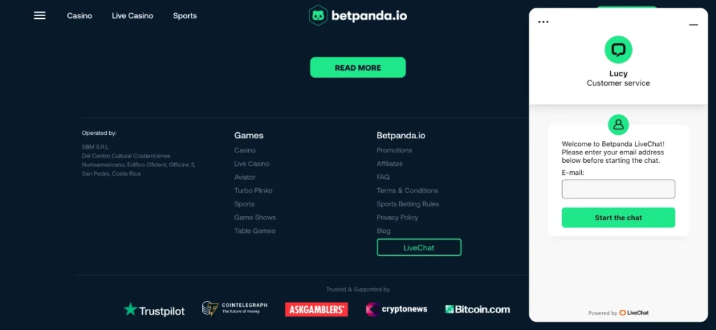 Betpanda Kundenservice